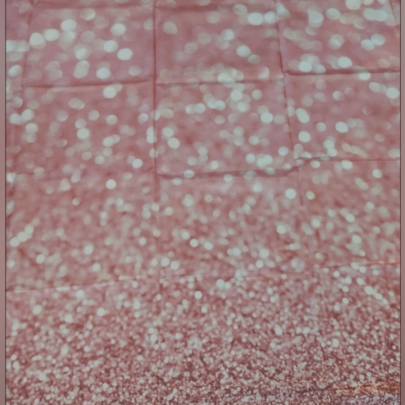 Decorative backdrop cloth with the design shown come unopen (pink/rose gold 8B) - Picture 5 of 12